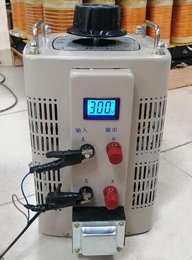 加热用单相接触式调压器10000W环形线圈0-300伏任意可调