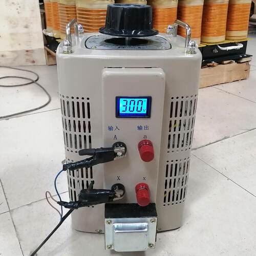 加热用单相接触式调压器10000W环形线圈0-300伏任意可调