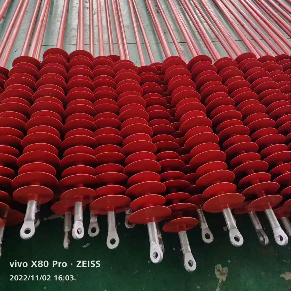 防舞隔棒复合硅橡胶高压线复路绝缘子防动舞动相防舞动间间间间隔