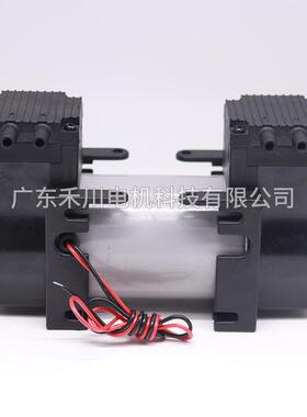 5801PMKVM双头隔膜真空124V2V低电压低功率负压泵泵稳定电机2泵