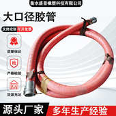 dn80胶管橡胶编织管高压 胶管径双层高压钢丝 大口橡钢丝法兰