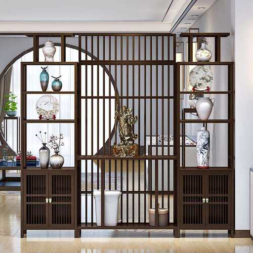 屏风隔断厅卧客室新式中玄关进F766TM59门入户屏家用轻座奢办公室