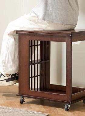 移动车边几茶几客厅沙边小柜阳台小推折叠简约多用途桌中发CVJ古