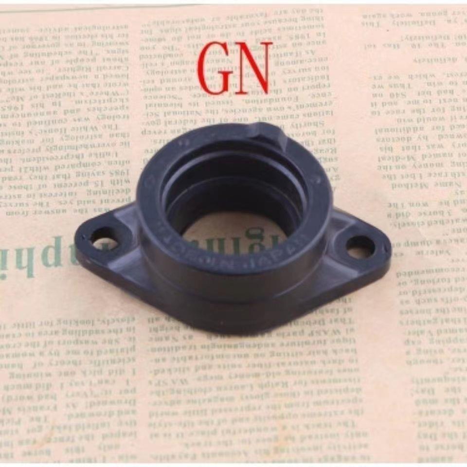 豪爵GN125太子链条发动机摩托车化油器接头EN125进气管口GS接口