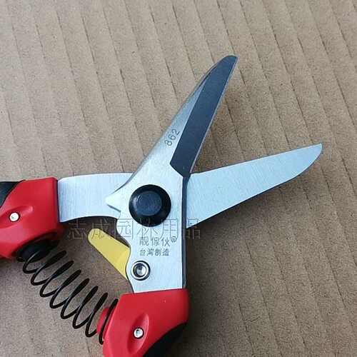 台湾靓傢伙862进口修枝剪园林工具粗枝剪修叶剪省力枝剪摘果剪刀