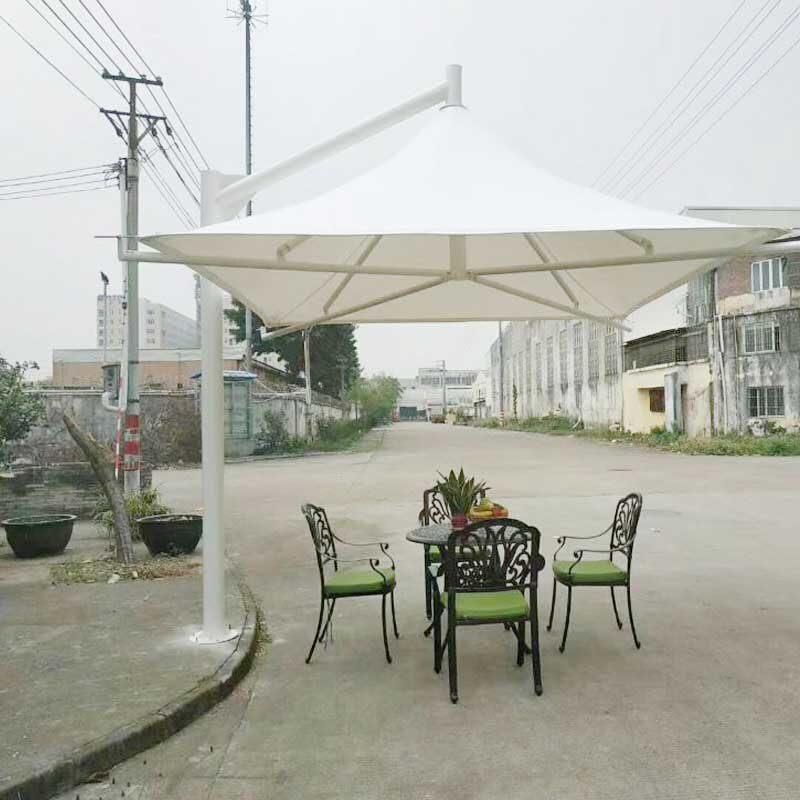 膜结构景观伞棚张拉膜伞公园景区广场遮阳雨棚户外凉亭雨篷景观棚