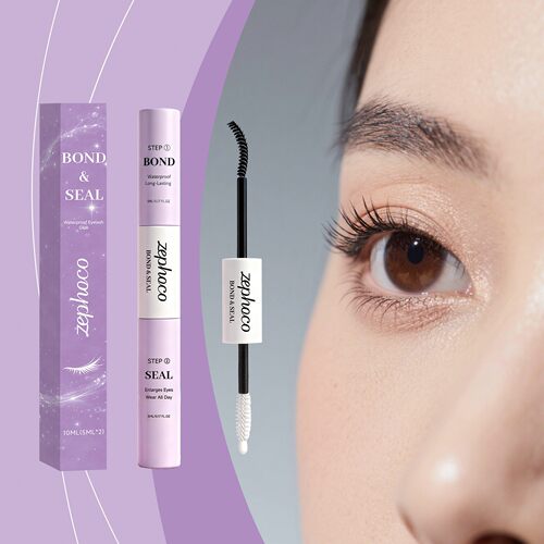 Zephoco Waterproof Long-Lasting Lash Adhesive: Designed for
