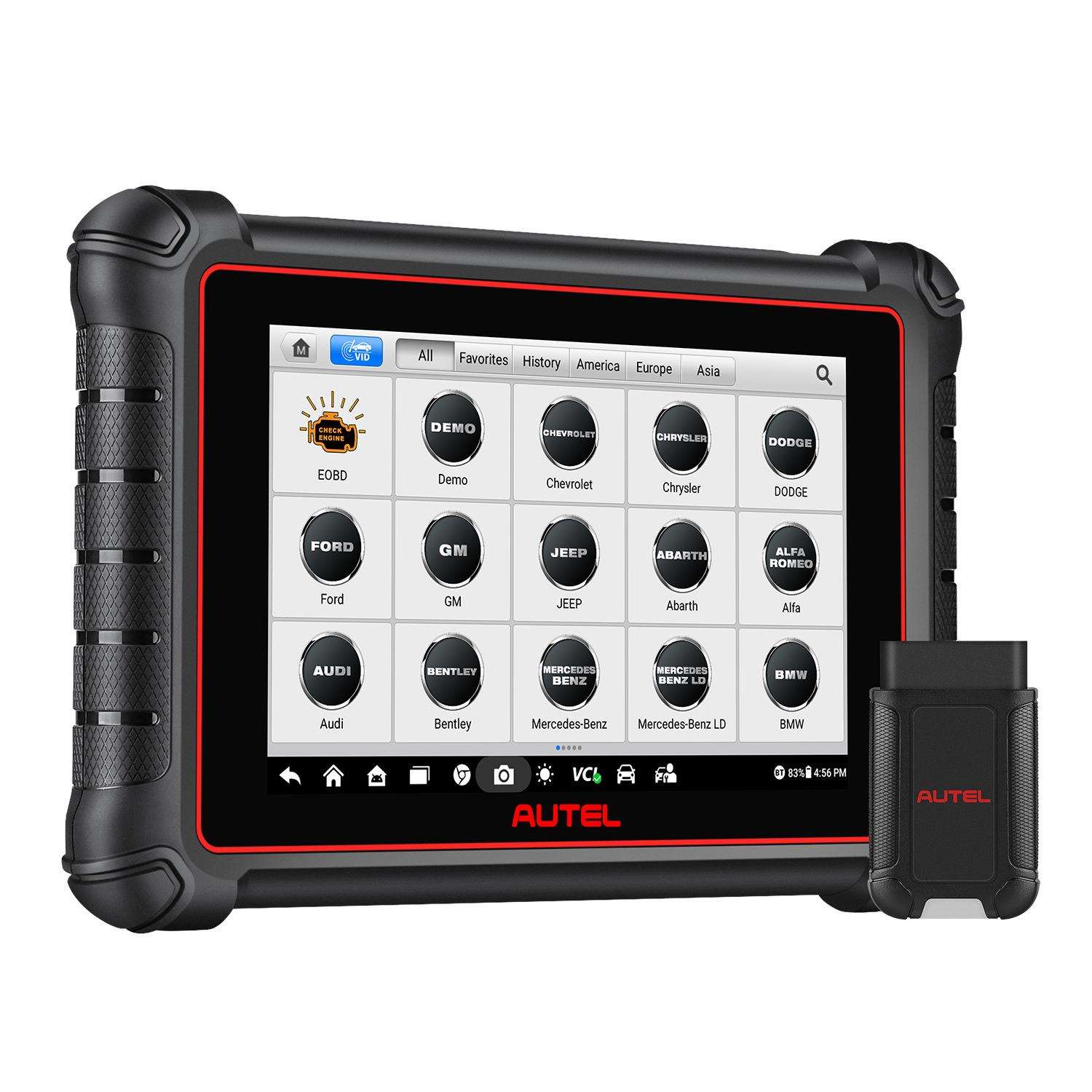 道通AUTEL MK900BT汽车全系统诊断仪ECU编码示波器检测全系统扫描