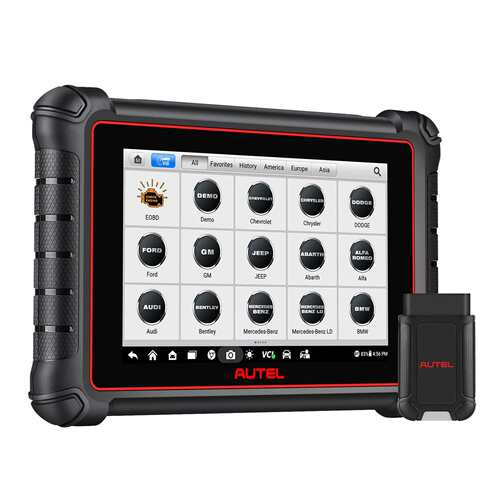 道通AUTEL MK900BT汽车全系统诊断仪ECU编码示波器检测全系统扫描