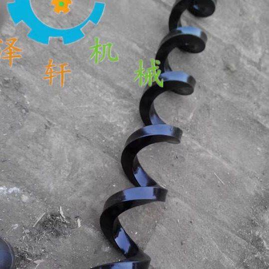 机床螺旋簧无轴螺旋杠螺杆螺旋排屑机输送配件螺旋绞龙方钢