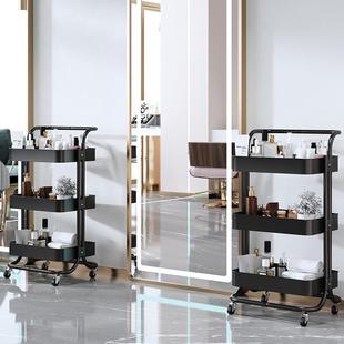 美容小推车美容院专用高端理发店美发烫染美甲仪器置物美睫工具车