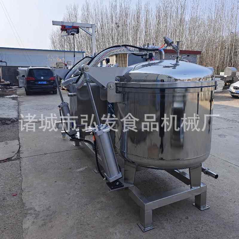 山楂真浸糖毛豆XWZ花生腌制机设备空大型杏脯柠檬片渗真空糖设备