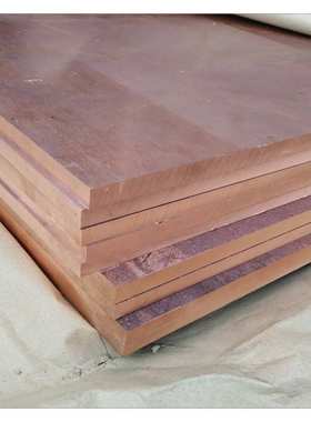 金诺铜业 c18200光面铬锆铜板 600*1500 表面好c18500铬锆铜板