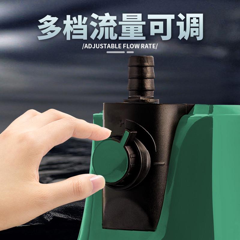 鱼缸水泵潜水泵静音小型底吸泵水循环抽水泵循环泵家用换水过滤器