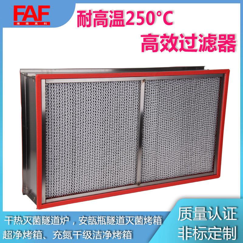 耐温效过滤器干热灭菌系统隧道式烘箱耐温250°C以上大风量