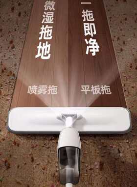喷水拖把家用多功能清洁机手持式不插电擦地拖地免手洗干湿两用
