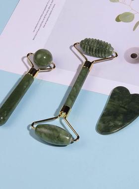 Face Massager Roller Gua sha Jade Store Scraper Roller massa