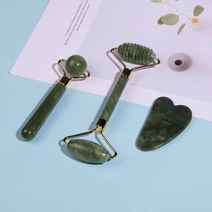 Gua sha Jade Face Scraper Roller Store massa Massager