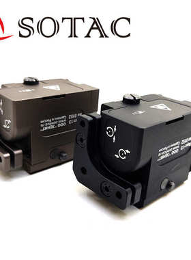 Sotac   泽宁特 PERST-1s 挂载绿镭射黑色野营灯、露营灯