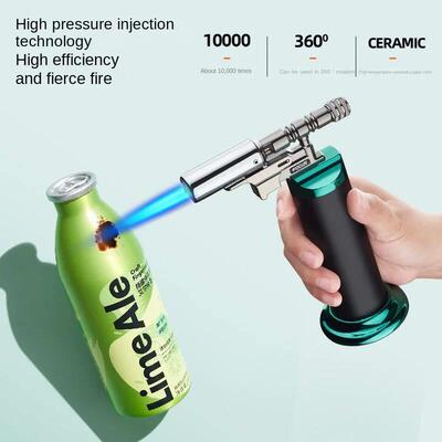 Powerful Windproof Blue Flame Jet Torch Gas Lighter Outdoor