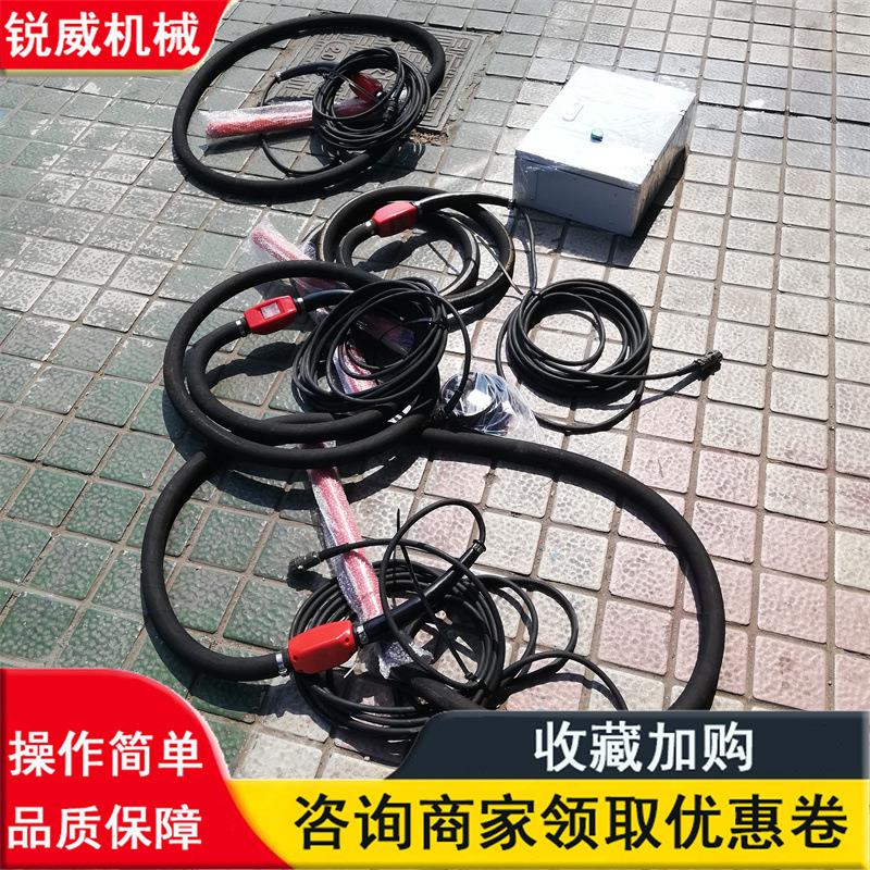 高频混凝土振动棒 静音无噪音手持式砂浆振捣器220V 一拖四振动棒