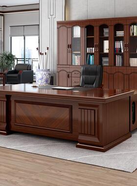 办公235桌桌组合简工约现代椅办公室家具新中式主管桌班大台厂工