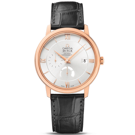 [9.8新]欧米茄碟飞18K玫瑰金自动机械男表424.53.40.21.02.001