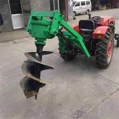 围栏埋桩挖穴机小型汽油挖坑机冰面打孔果树施肥立柱挖机地钻