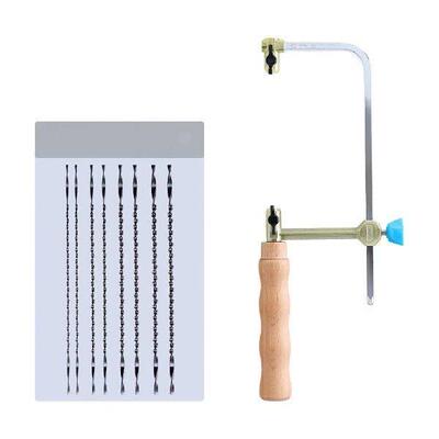 Jewelers Saw Frame Set with 8 Saw Blades Coping Saw for