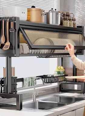 厨房ycl10207水槽置面物架水尘碗柜池洗碗槽台收纳多功能防储物防