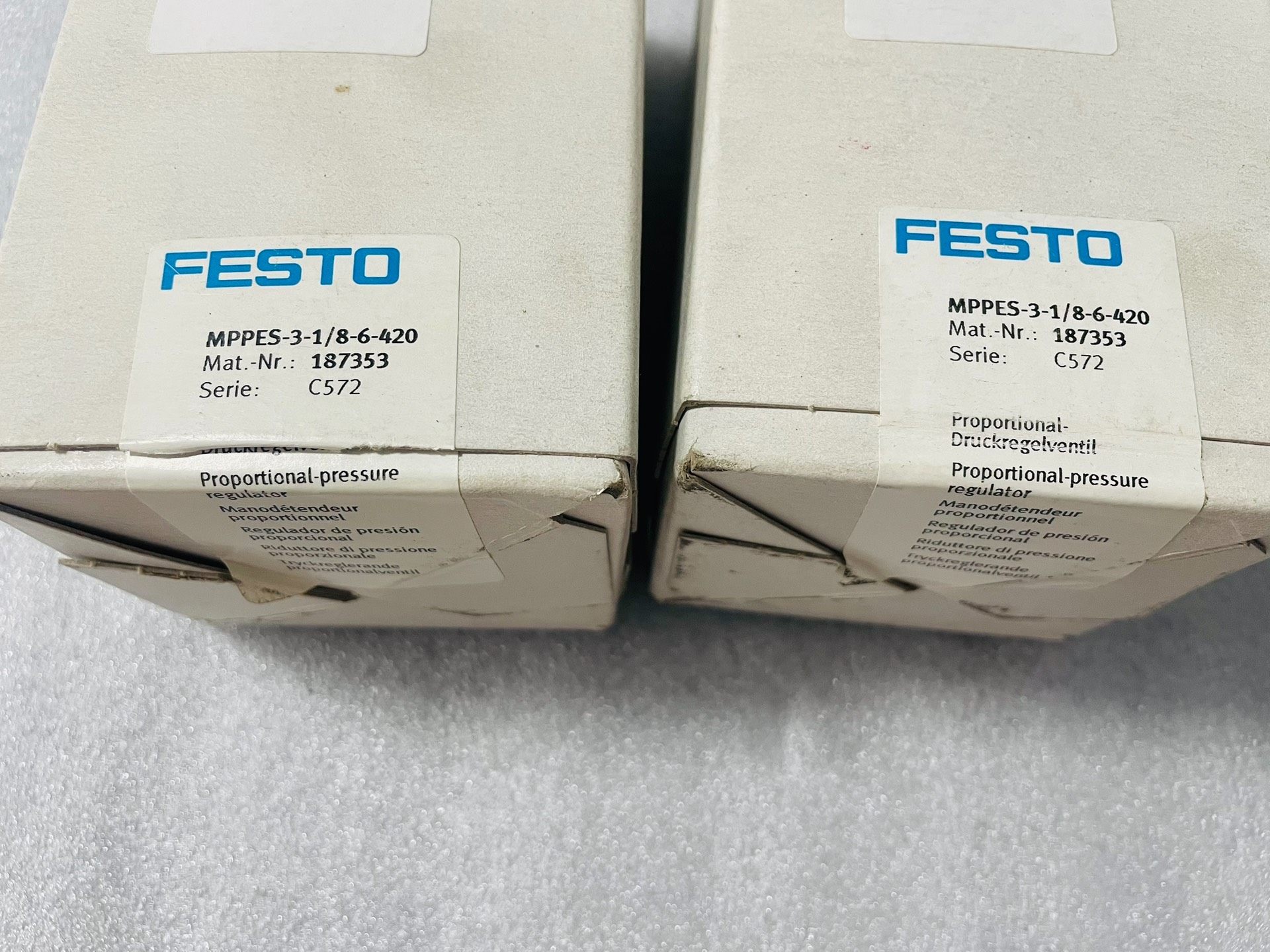 FESTO费斯托比例压力调节阀，187353，