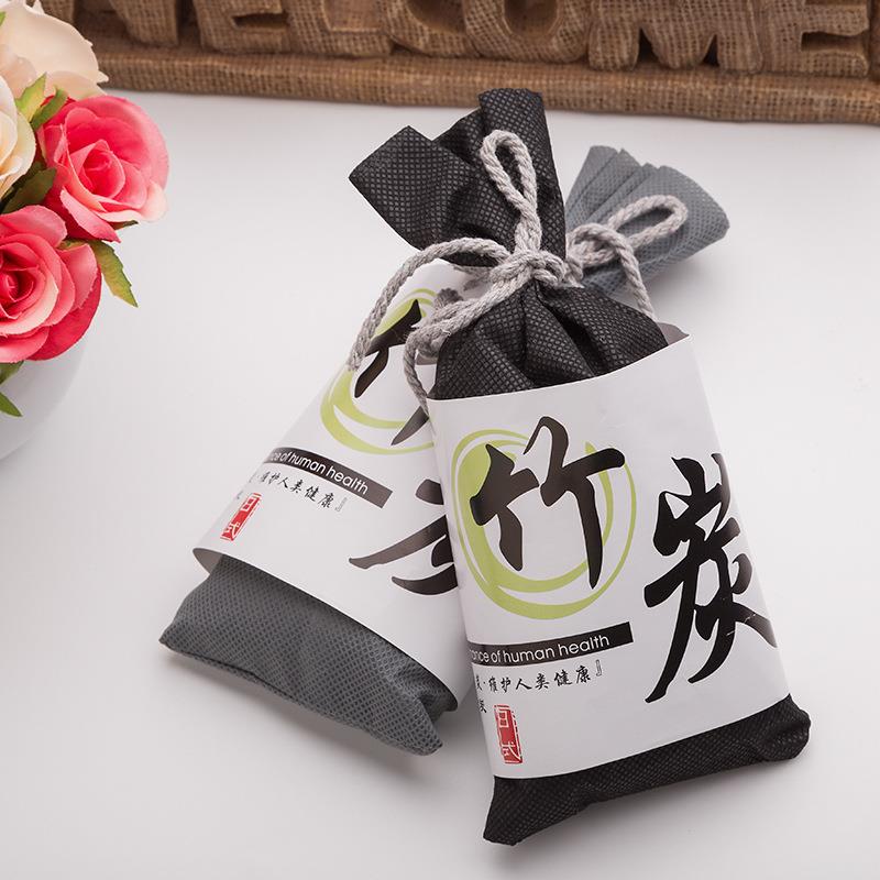 日式竹炭包汽车新房车用除异味除甲醛活性炭包G厂家