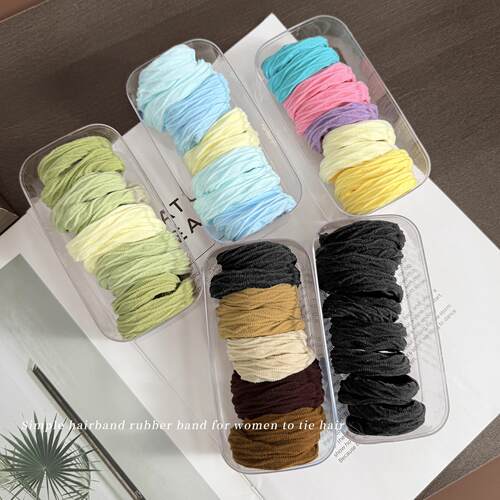 New High-Elasticity Hair Ties for Children - Premium Quality