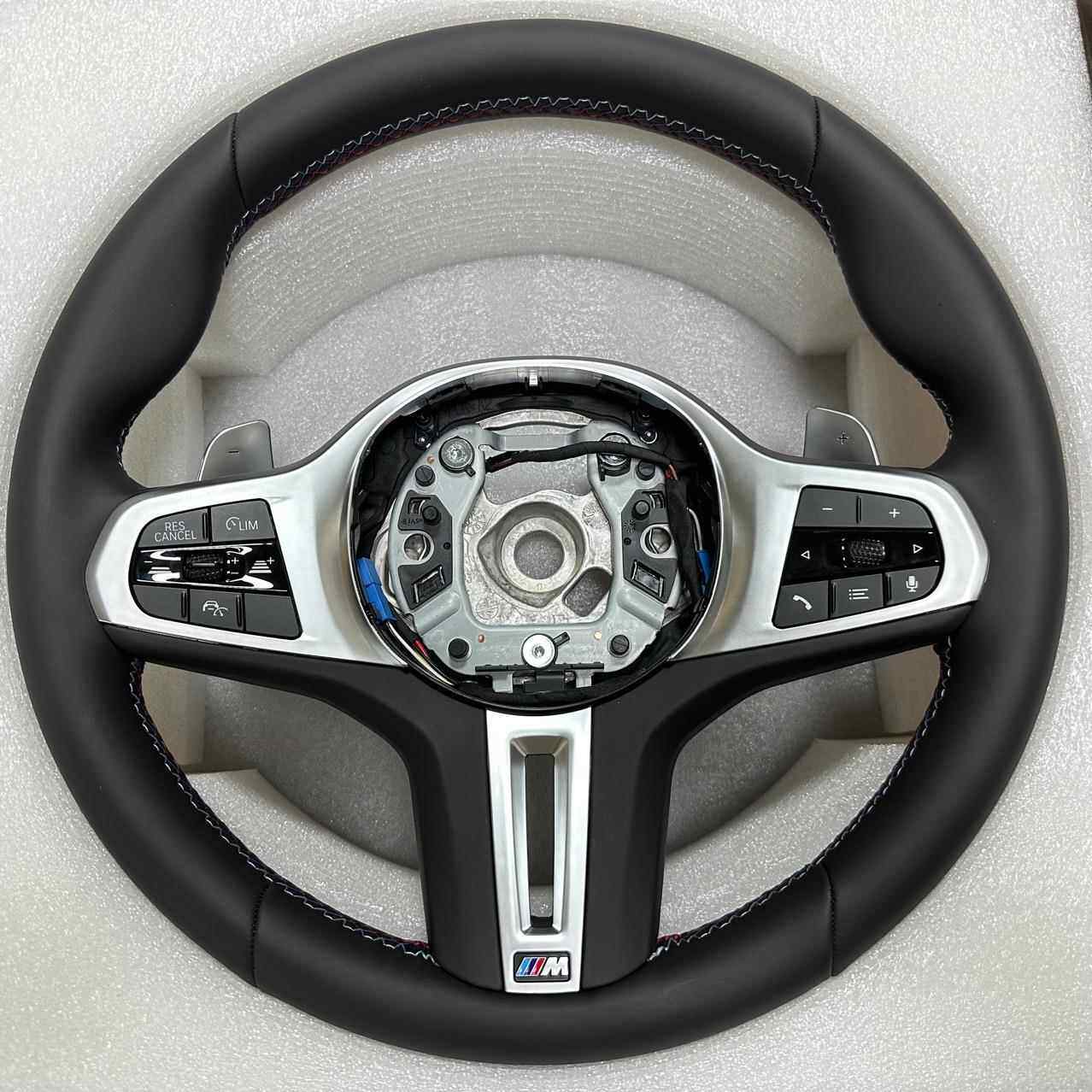 适用宝马M3M5方向盘F10F30F01F22F253系5系X1X5X6改装M运动款M系