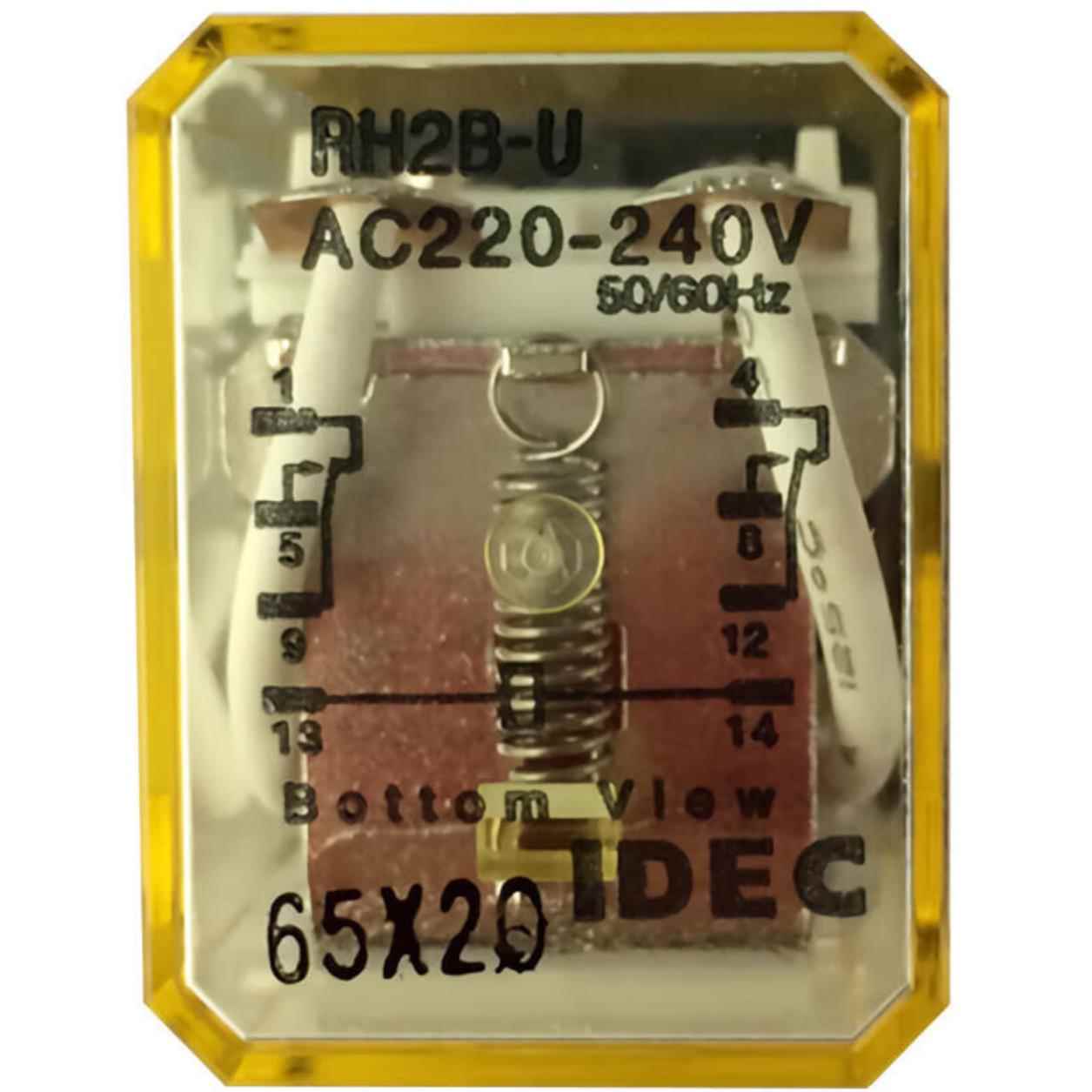 IDEC和泉中间继电器RN2S-NL小8脚RH2B-UL大8脚RN4S-NL小14脚RH4B