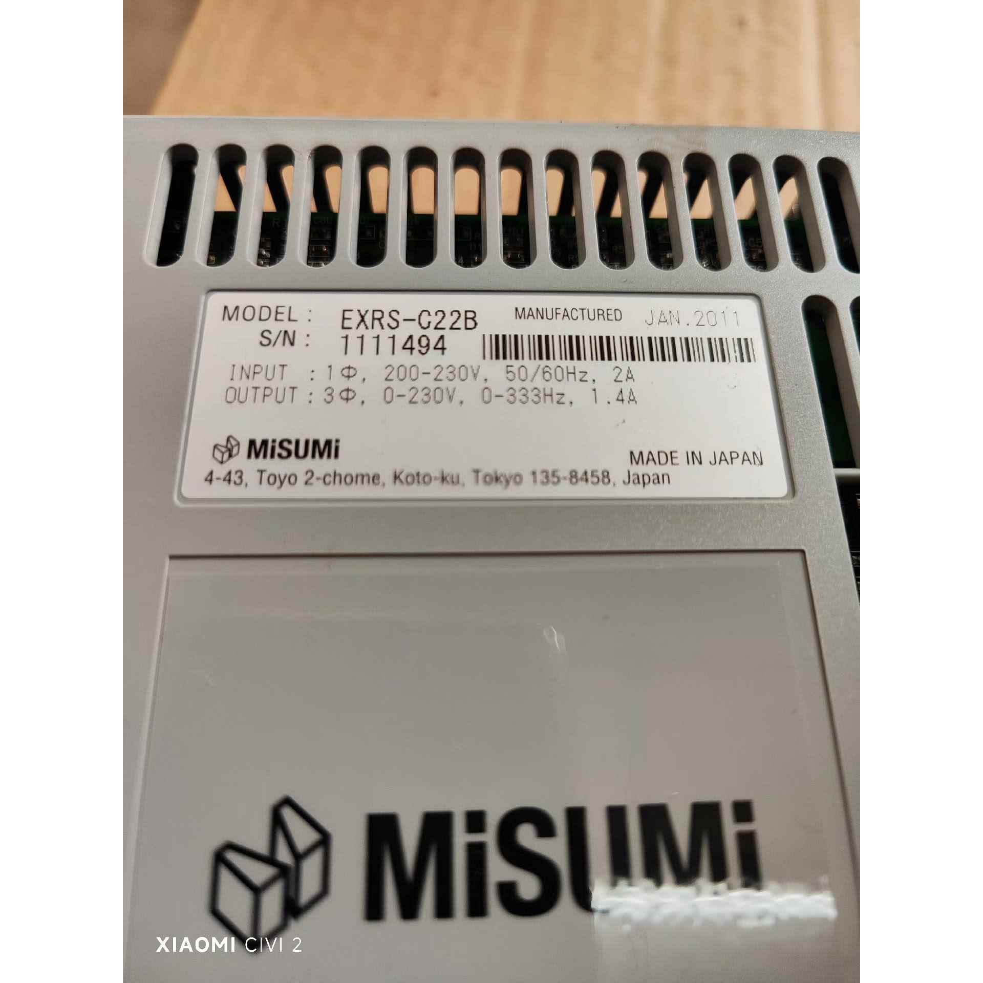 标价是空箱-EXRS-C22B 米思米驱动器，原装拆机，实物拍摄，成色