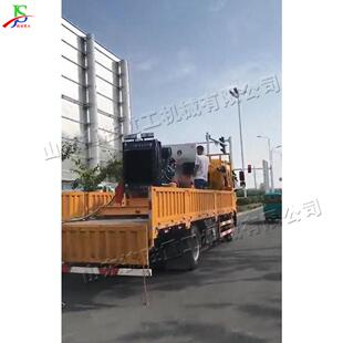 道路708线高压线机 清移动式高压水射线机 标高除速公路线条去线