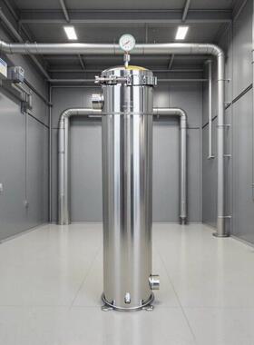 迈特食品级不锈钢2号袋式过滤器卡箍快开过滤精度5微米