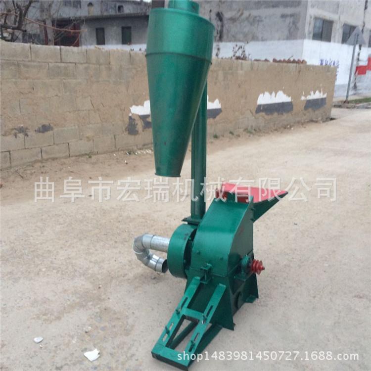 吉林价格便宜的粉草机哪里卖？打草面子机，蒜秧沙克龙防尘粉碎机