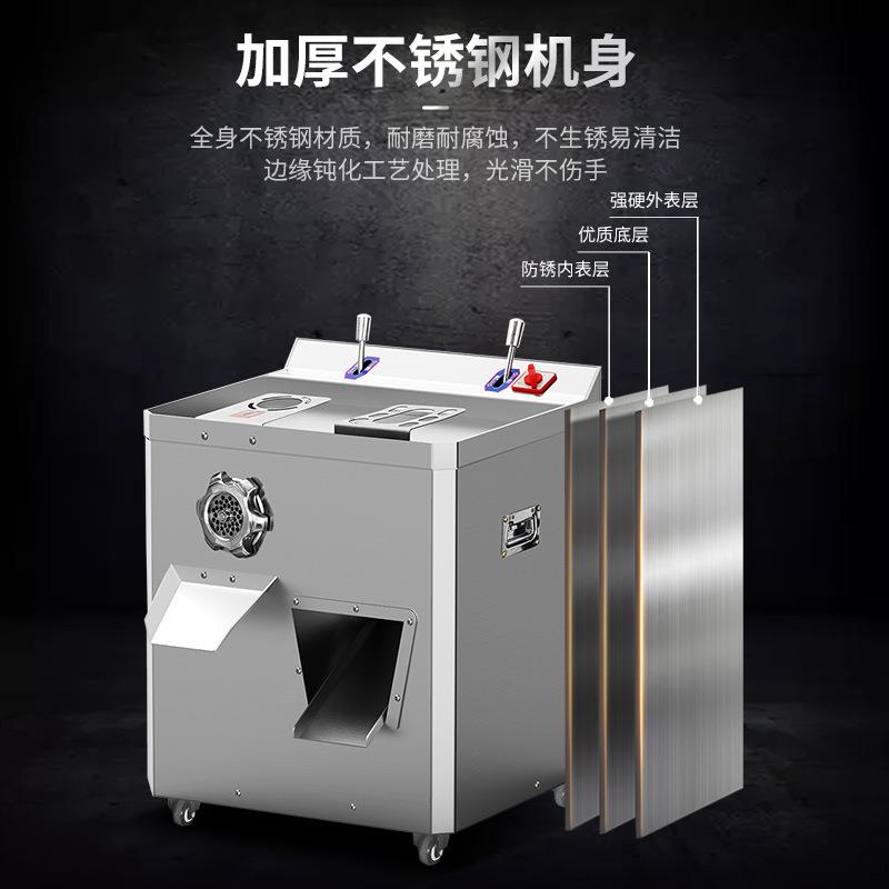 绞肉机灌肠机大功率商用促销特价多功能电动不锈钢绞肉切肉片丝机