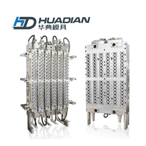 饮料瓶模具厂热流道注塑瓶胚模具PET针阀式气封瓶坯盖模具