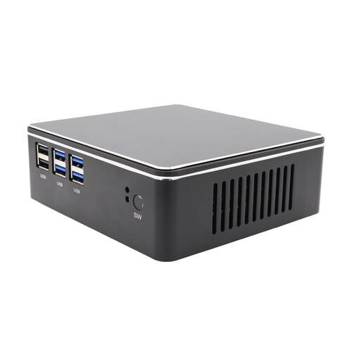 厂家直销迷你主机酷睿i3/i5/i7 带风扇mini PC微型电脑小主机家用