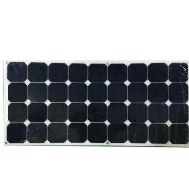 优惠特售120w半柔性sunpower太阳能板适用于户外游艇房车屋顶等等