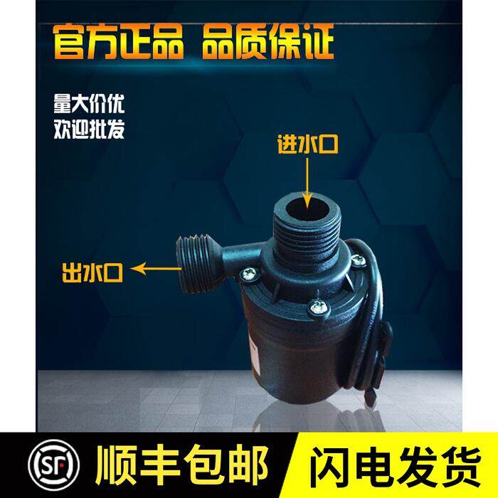 天天一泉灌装泵24V水泵售水直流潜水泵四分水泵售水机配件出水泵