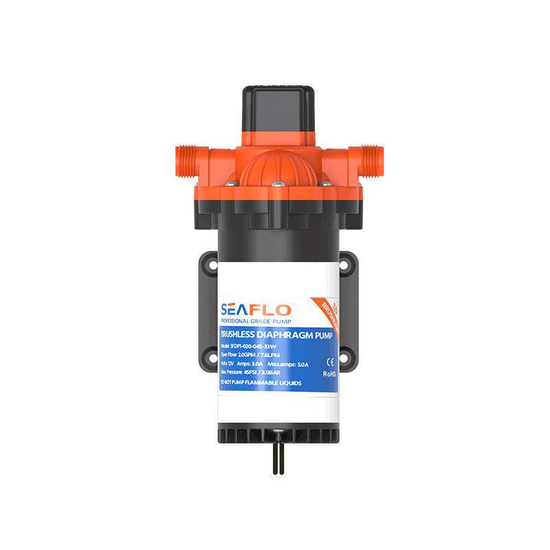 厂家供应12v24v无刷泵水冷泵自吸淡水泵微型隔膜压力泵