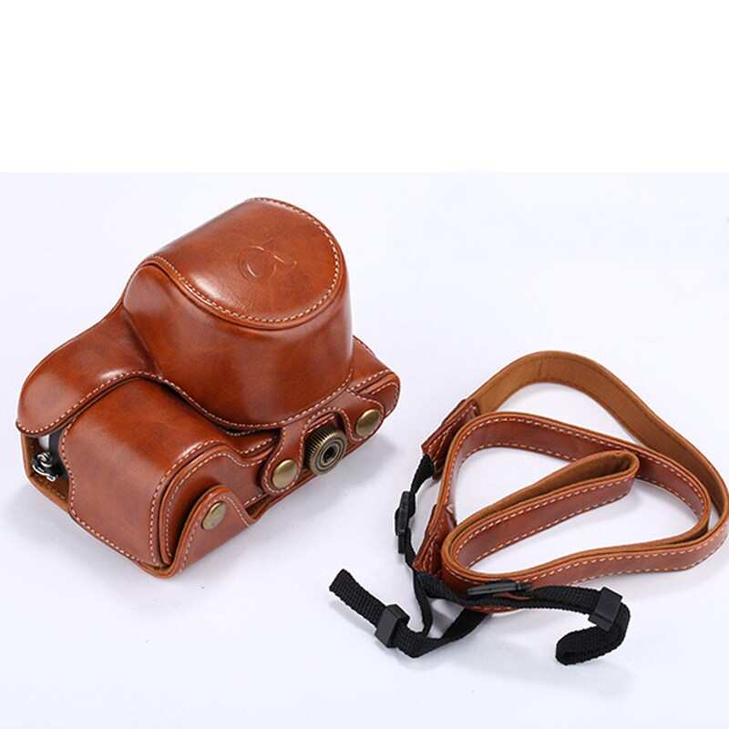 PU Leather Camera Case For Sony Alpha A6000 A6300 16 50mm L
