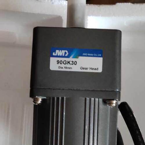 Jwd调速电机90Yjt60-3+减速箱90Gk30/无叶片橡胶安装专用电机