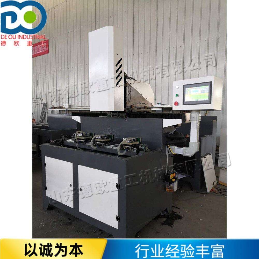 全铝家具数控钻铣机橱柜门窗安装折页打眼机铝型材数控钻孔铣槽床