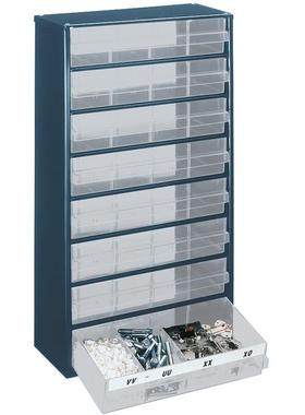 Raaco 137416 存储柜 8 个抽屉 抽屉尺寸57*275*135mm储物