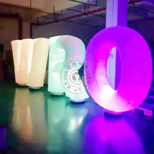 充气立体字气模字母数字3D英文酒吧装饰网红打卡拍照模型充气式